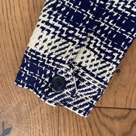 Outerknown Blue and White Plaid Jacket - Picture 10 of 11